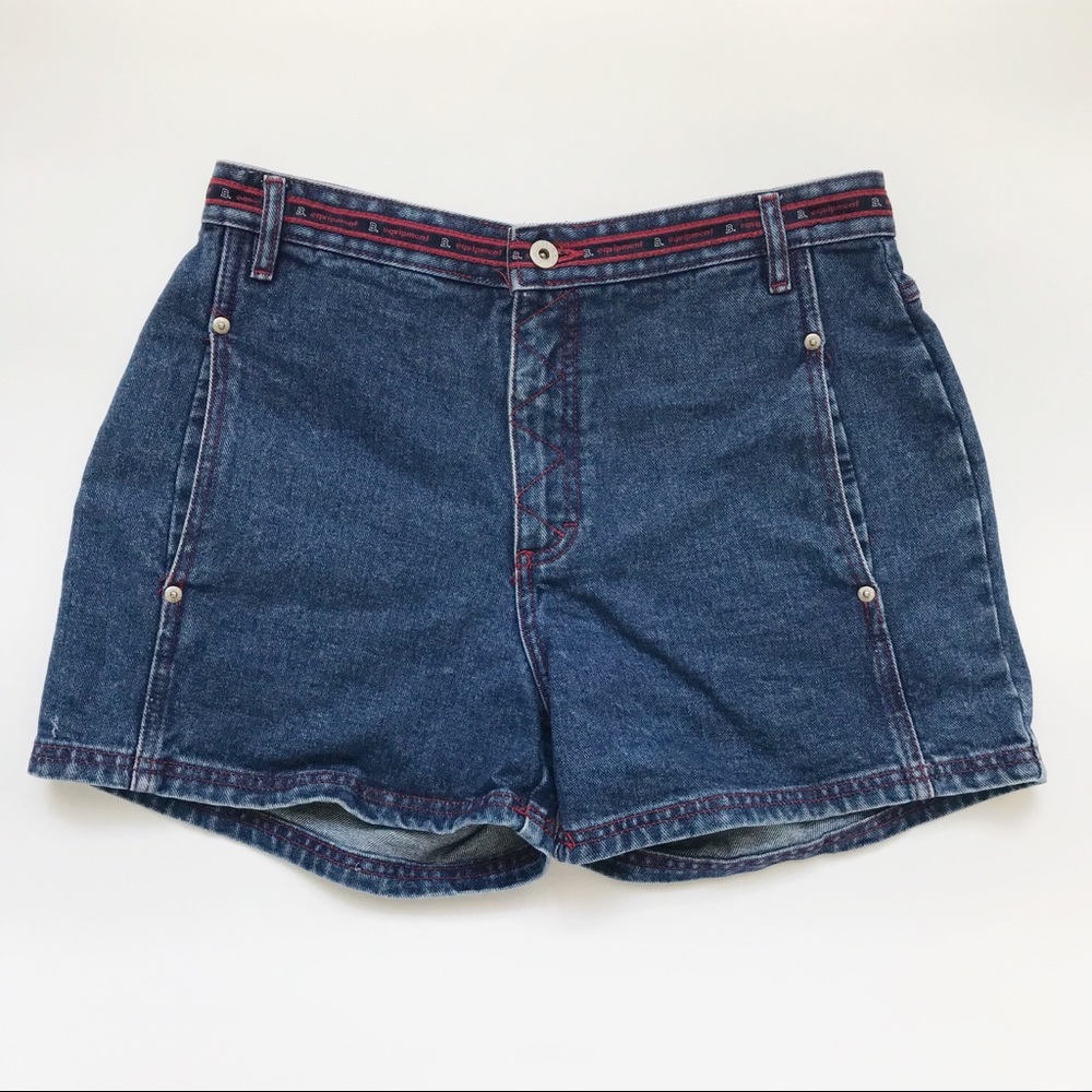 B.U.M. Equipment Vintage High Waisted Shorts Y2K 90s 11
